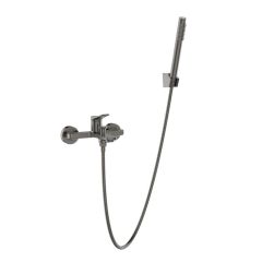 Invena Alonia BW70024 bateria wannowo-prysznicowa ścienna grafitowa