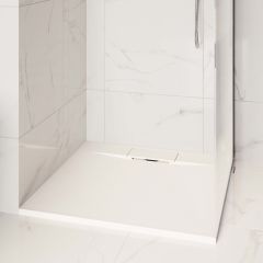 Invena Alvero AK7B111 brodzik prostokątny 110x100 cm biały