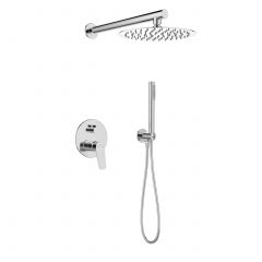 Invena Alonia BS70001 zestaw prysznicowy podtynkowy z deszczownicą chrom