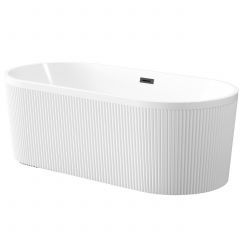 Invena Glamour AN01140 wanna wolnostojąca 170x80 cm owalna biała