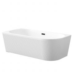 Invena Glamour AN0214L wanna narożna 170x80 cm owalna biała