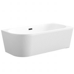 Invena Glamour AN0214P wanna narożna 170x80 cm owalna biała