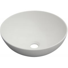 Invena Tinos CE43001 umywalka 39.5x39.5 cm okrągła biały