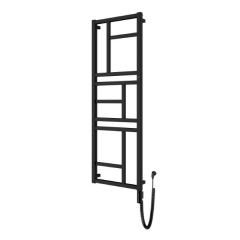 Instal Projekt Mondrian MONE50140C31GH04C2 grzejnik elektryczny 144x50 cm czarny