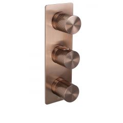 JTP Evo 61690BRZ bateria wannowo-prysznicowa podtynkowa z termostatem