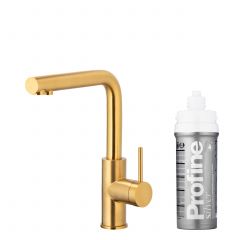 KFA Armatura Duero 662391431 bateria kuchenna z filtrem stojąca złoto/stare złoto
