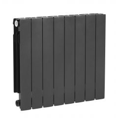 KFA Armatura ADR 76408061 grzejnik pokojowy 67.2x64.4 cm podłączenie boczne grafitowy