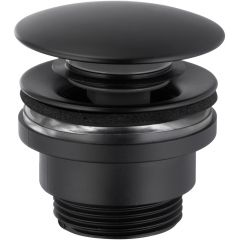 KFA Armatura 66031081 korek do umywalki czarny