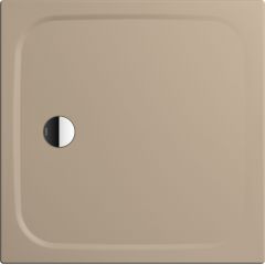 Kaldewei Cayonoplan brodzik 80x80 cm kwadratowy model 2251-5 z obniżonym nośnikiem styropianowym warm beige 40 361147980662