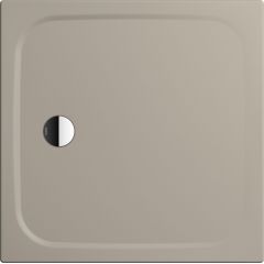 Kaldewei Cayonoplan brodzik 80x80 cm kwadratowy model 2251-5 z obniżonym nośnikiem styropianowym warm grey 30 361147980669