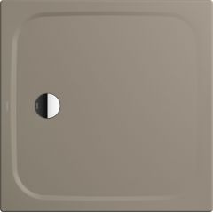 Kaldewei Cayonoplan brodzik 80x80 cm kwadratowy model 2251-5 z obniżonym nośnikiem styropianowym warm grey 60 361147980671