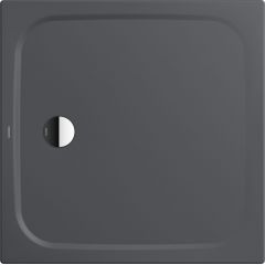 Kaldewei Cayonoplan brodzik 80x80 cm kwadratowy model 2251-5 z obniżonym nośnikiem styropianowym cool grey 80 361147980666