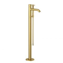 Kludi Bozz 38590N076 bateria wannowo-prysznicowa wolnostojąca złota
