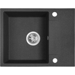 Kuchinox Rab SBF713Y zlewozmywak granitowy 56x44 cm czarny