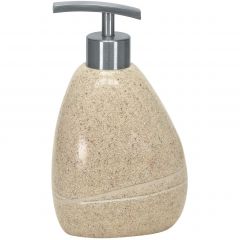 Kleine Wolke Stones 5080226854 dozownik do mydła 300 ml satyna-beżowy