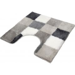 Kleine Wolke Caro 5426179129 dywanik łazienkowy 55x55 cm pod wc szary
