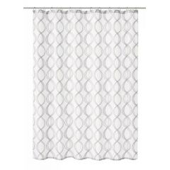 Kleine Wolke Classy 5911100305 zasłona prysznicowa 200x180 cm biała