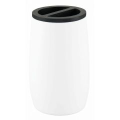 Kleine Wolke Daily 8677100851 kubek na szczoteczki biały-czarny