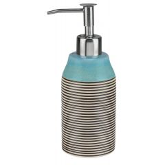 Kleine Wolke Okapi 8678702854 dozownik do mydła 250 ml ceramiczny-czarny-beżowy