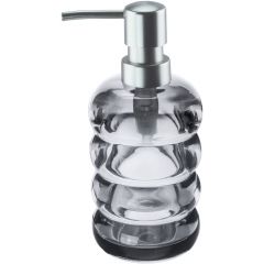 Kleine Wolke Verro 8691146854 dozownik do mydła 320 ml szary-szklany