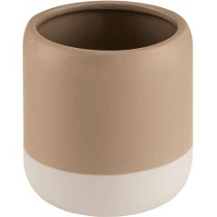 Kleine Wolke Lunella 8693271852 kubek na szczoteczki biały-beżowy