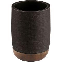 Kleine Wolke Harper 8694926852 kubek na szczoteczki czarny-brązowy