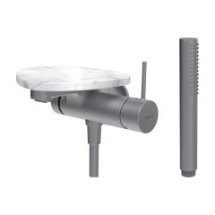 Laufen Ada HF506765505060 bateria wannowo-prysznicowa ścienna z termostatem biała