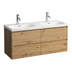 Laufen Lani H4035741122671 szafka 118x45x51.5 cm podumywalkowa wisząca dąb