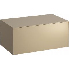 Laufen Sonar H4054100340401 szafka z blatem 77.5x45.5x34 cm podumywalkowa wisząca złota