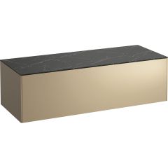 Laufen Sonar H4054200341401 szafka z blatem 117.5x45.5x34 cm podumywalkowa wisząca czarna