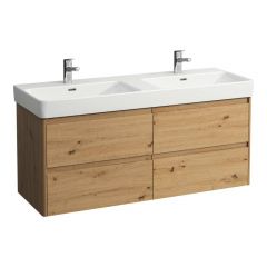 Laufen Base 2.0 H4113341082671 szafka 127x44.5x51.5 cm podumywalkowa wisząca dąb
