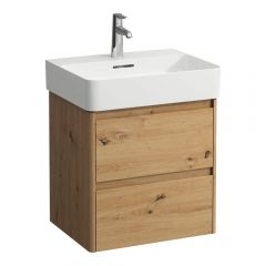 Laufen Base 2.0 H4113621082671 szafka 52x40x51.5 cm podumywalkowa wisząca dąb