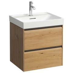 Laufen Meda H4215620112671 szafka 53.4x44.8x51.5 cm podumywalkowa wisząca dąb