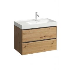 Laufen Meda H4215920112671 szafka 78.4x44.8x51.5 cm podumywalkowa wisząca dąb