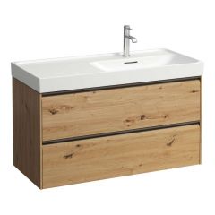 Laufen Meda H4217420112671 szafka 45x98.5x51.5 cm podumywalkowa wisząca dąb