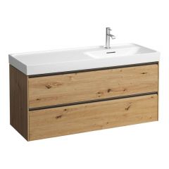 Laufen Meda H4217620112671 szafka 118x45x51.5 cm podumywalkowa wisząca dąb