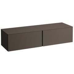 Laufen Il Bagno Alessi H4303300974291 szafka z blatem 160x50x37 cm podumywalkowa wisząca kasztan