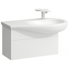 Laufen Il Bagno Alessi H4304110972601 szafka 73x32x35.5 cm podumywalkowa wisząca biały