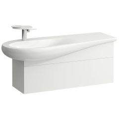 Laufen Il Bagno Alessi H4304210972601 szafka 99.5x32x34 cm podumywalkowa wisząca biały
