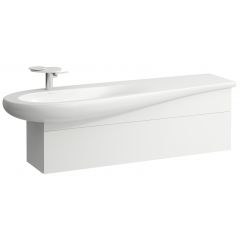 Laufen Il Bagno Alessi H4304510972601 szafka 135x32x34 cm podumywalkowa wisząca biały