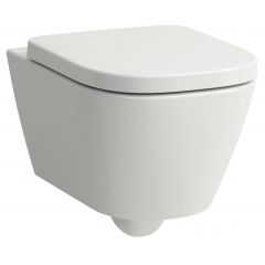 Laufen Meda H8201100000001 miska wc wisząca bez kołnierza spłukiwanie wirowe biały połysk