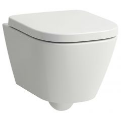 Laufen Meda H8201134000001 miska wc wisząca bez kołnierza ze spłukiwaniem wirowym biały połysk