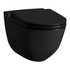 Laufen Cleanet Riva H8206917230001 toaleta myjąca wisząca bez kołnierza czarna