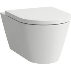 Laufen Kartell H8213317570001 miska wc wisząca bez kołnierza spłukiwanie wirowe biały mat