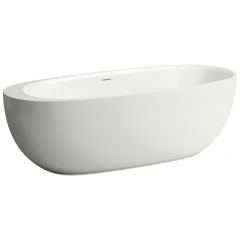 Laufen Il Bagno Alessi H2209720000001 wanna wolnostojąca 185x80 cm owalna biała