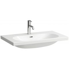 Laufen Lua H8100870001041 umywalka 80x46 cm prostokątna meblowa biała