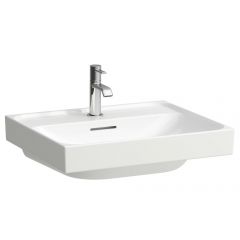 Laufen Meda H8101124001091 umywalka 55x46 cm prostokątna ścienna-meblowa biała