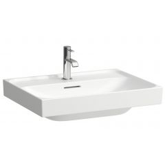 Laufen Meda H8101137571041 umywalka 60x46 cm prostokątna ścienna-meblowa biała
