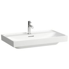 Laufen Meda H8101177571091 umywalka 80x46 cm prostokątna ścienna-meblowa biała