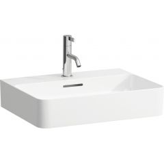 Laufen Val H8102820001091 umywalka 55x42 cm prostokątna ścienna-meblowa biała